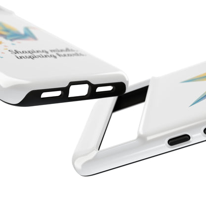 Phone Case: Inspirational Origami Crane Design, Unique Cell Cover, Motivational Gift, Custom Phone Protector, Perfect for Students & [...]