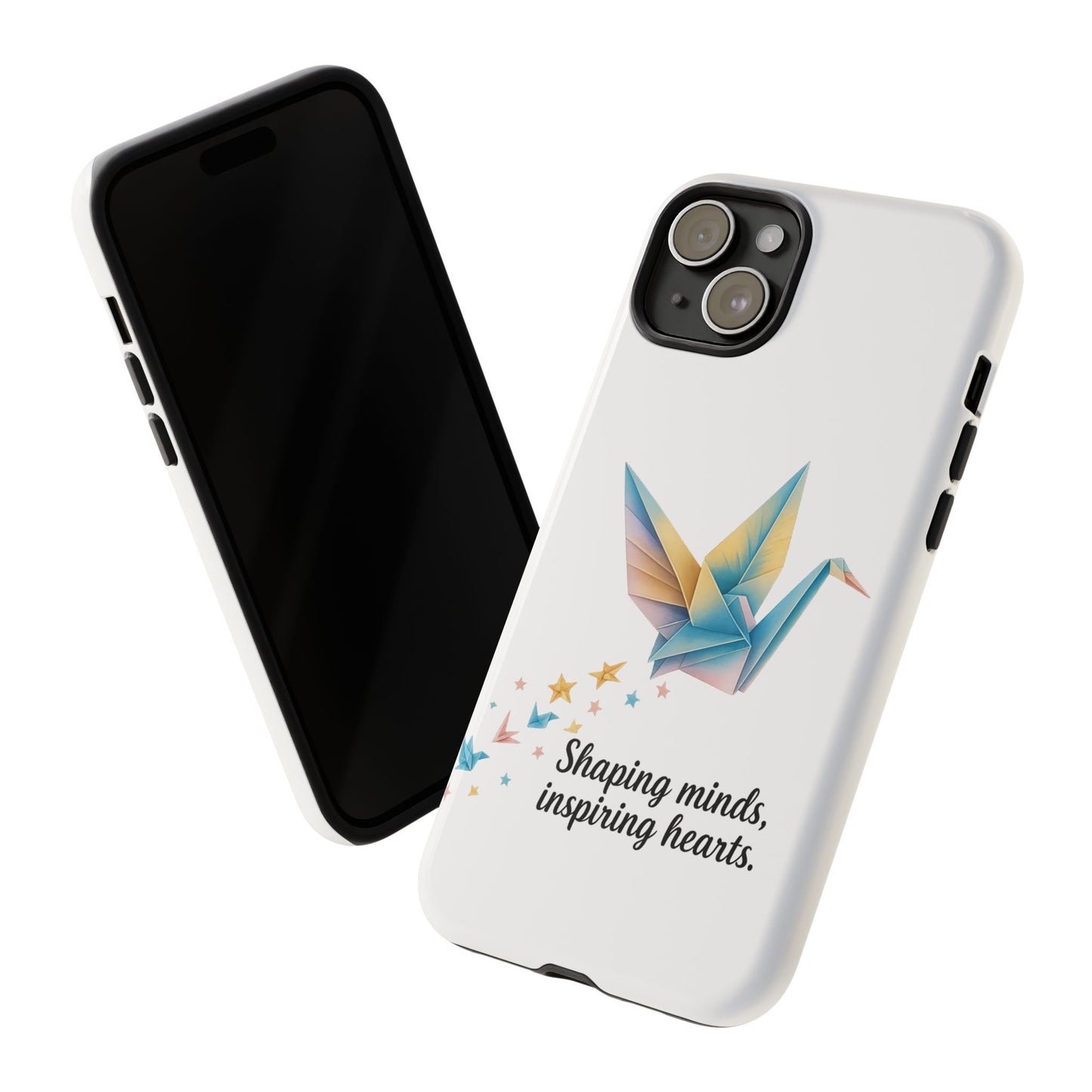 Phone Case: Inspirational Origami Crane Design, Unique Cell Cover, Motivational Gift, Custom Phone Protector, Perfect for Students & [...]